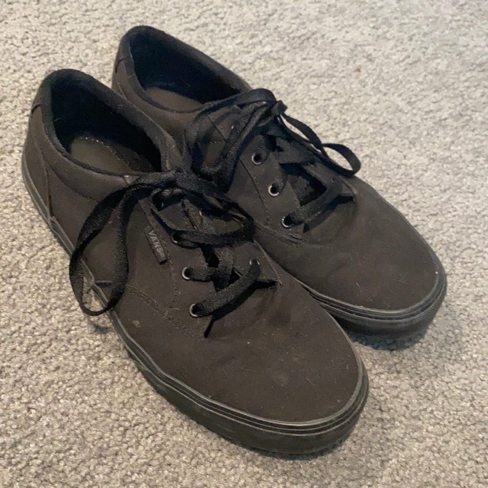 All black vans